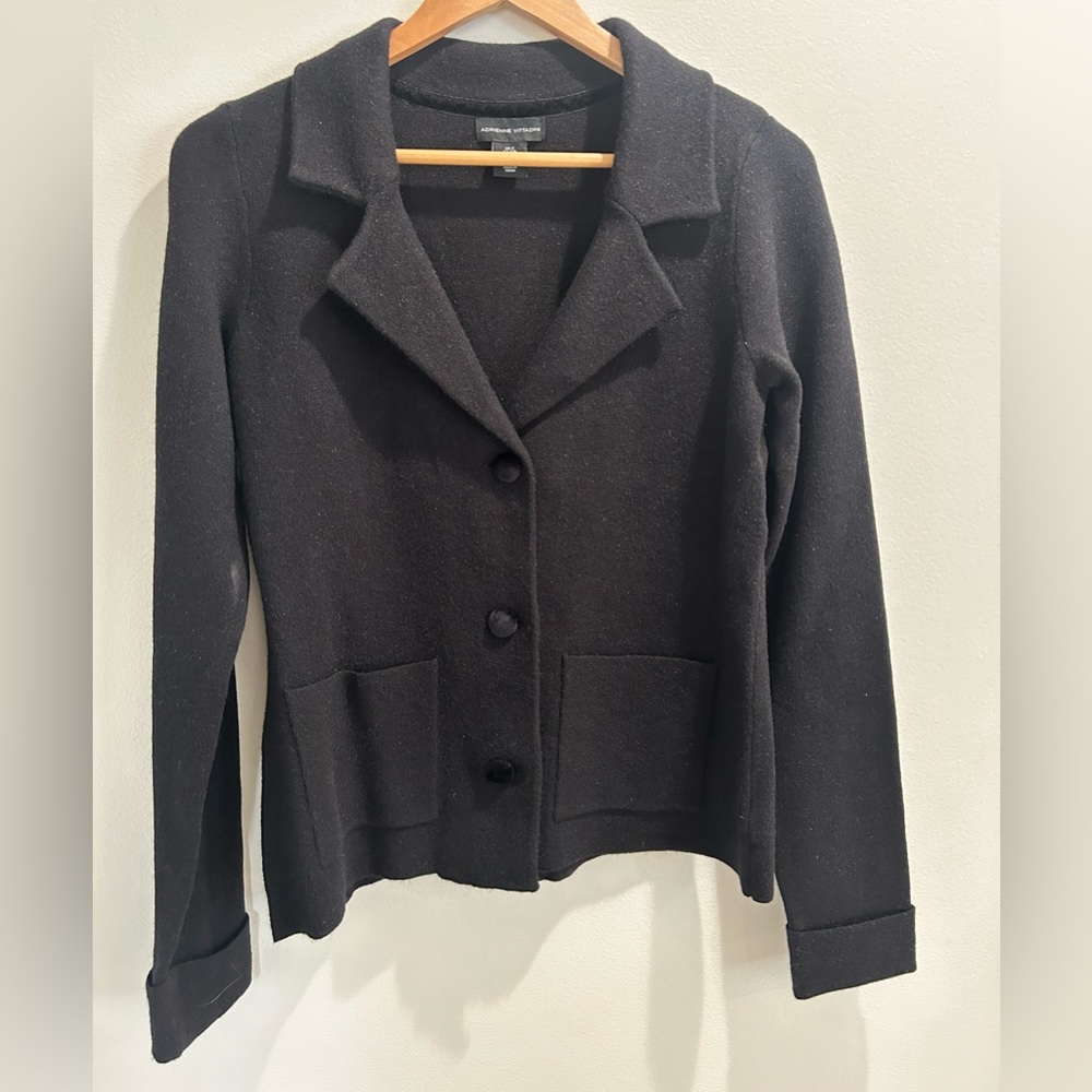 Black Adrienne Vittadini blazer, women’s size small